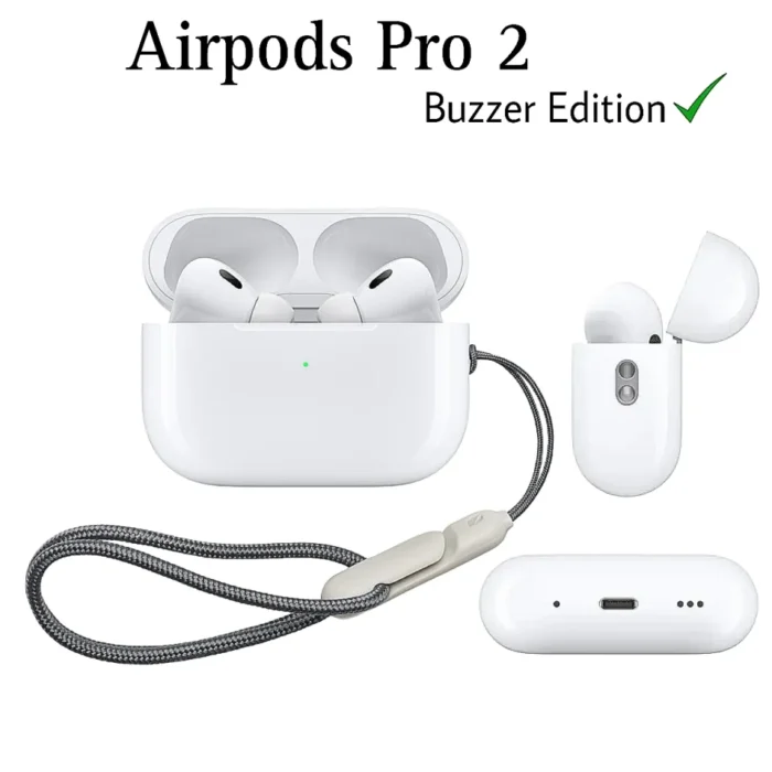Airpods Pro 2 2nd generation buzzer addition with noise cancellation