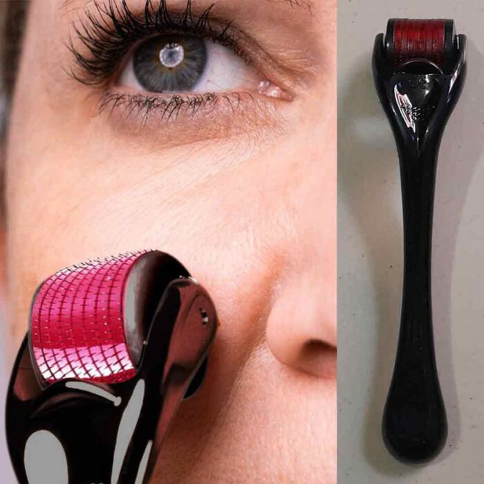 Derma Roller Facial & Hair Therapy Micro-Needle 540 Hair Regrowth Beard Growth Anti Hair Loss Treatment Thinning - Image 5