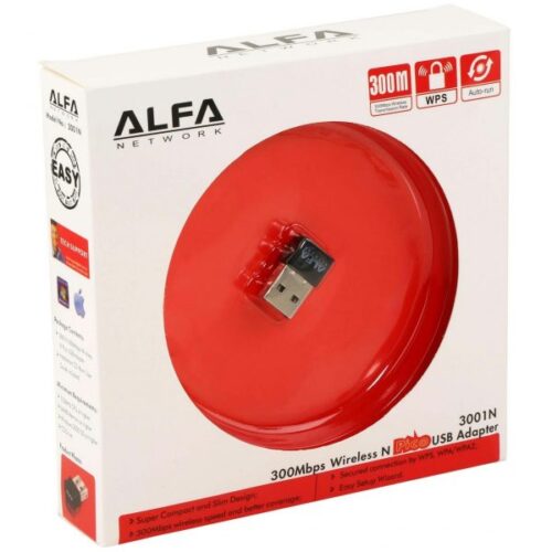 Alfa Network-wifi Usb Adapter-300 Mbps- Original Product-high Speed & Vast Coverage - Image 3