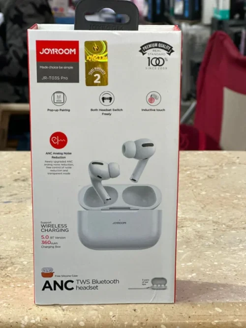 Joyroom Airpods Pro With Case Silicon (jr-t03s Pro) | Wireless Earbuds With Hifi Sound And Long Battery Life - Image 8