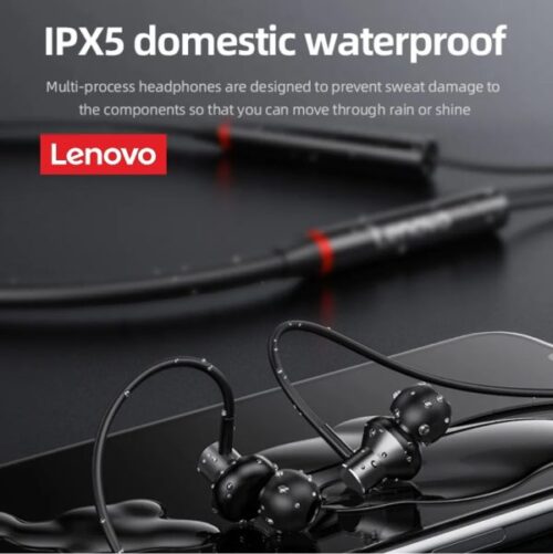 Lenovo He05x 2 Bluetooth 5.3 Earphones Hifi Magnetic Neckband Headset (random Color) - Image 4