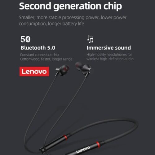 Lenovo He05x 2 Bluetooth 5.3 Earphones Hifi Magnetic Neckband Headset (random Color) - Image 5