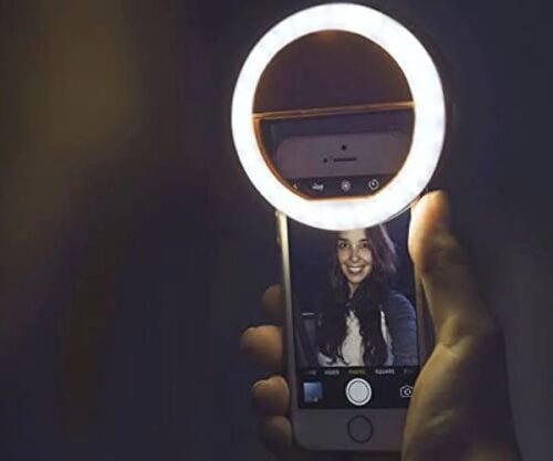 Portable Led Ring Selfie Light Smartphones Tablets Enhancing Ring Light For Photography - Image 3