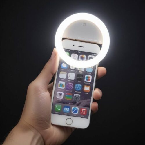 Portable Led Ring Selfie Light Smartphones Tablets Enhancing Ring Light For Photography - Image 7