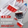 Soft Brush 5 In 1 Multi-function Cleaning Tools Kit For Keyboard Earphone Cleaner Soft High-density Brush Set (random Color) - Image 7